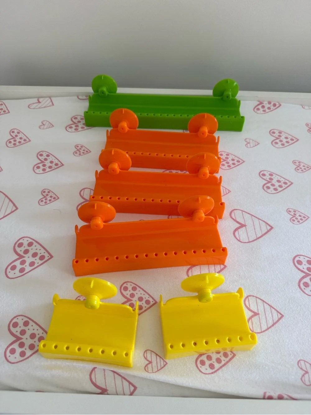 Modular Water Track Accessories with Suction Cups